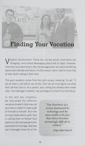 Theology of the Body for Teens Parents Guide