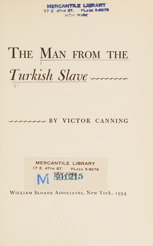 The man from the "Turkish Slave"