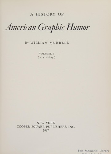 A history of American graphic humor