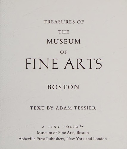 Treasures of the Museum of Fine Arts, Boston