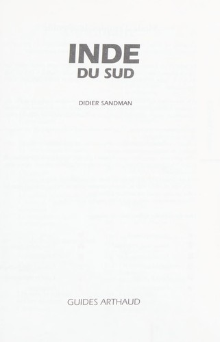 Inde du Sud