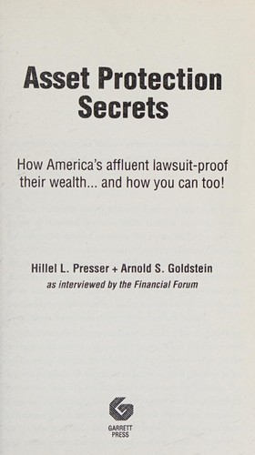 Asset Protection Secrets