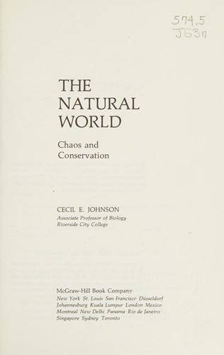 The natural World