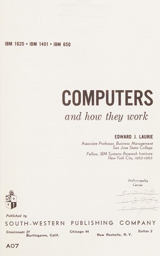 Computers and how they work