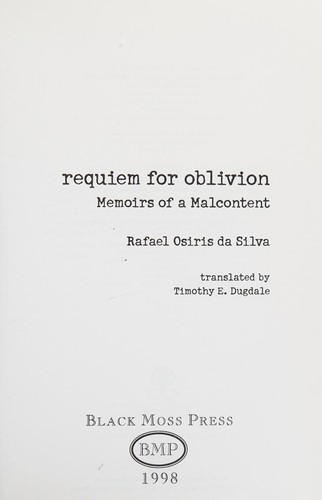 Requiem for oblivion