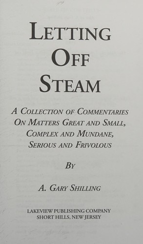 Letting off steam