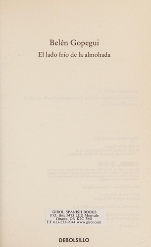 El lado frío de la almohada