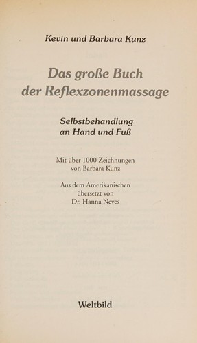 Das große Buch der Reflexzonenmassage