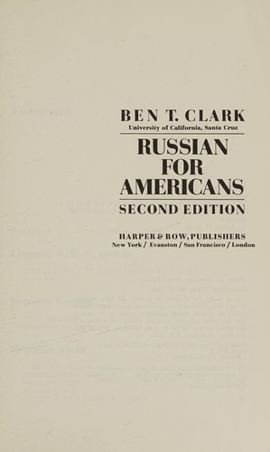 Russian for Americans
