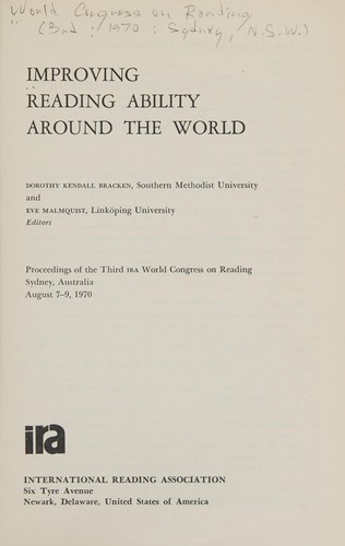 Improving reading ability around the world