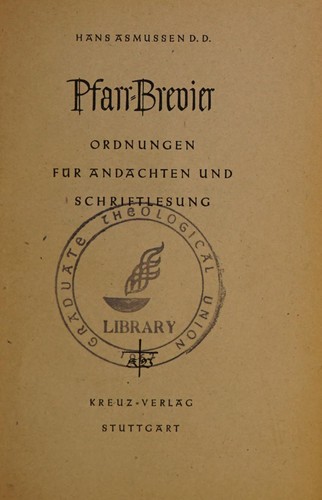 Pfarr-Brevier