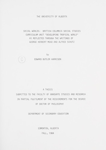 Social worlds