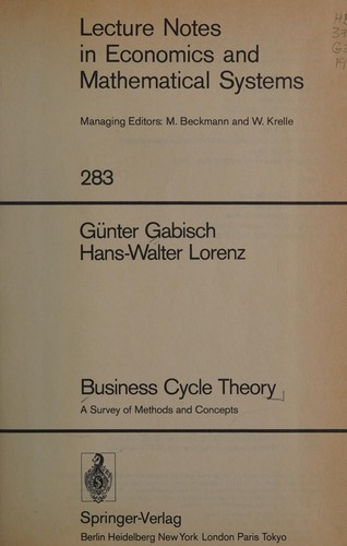 Business cycle theory