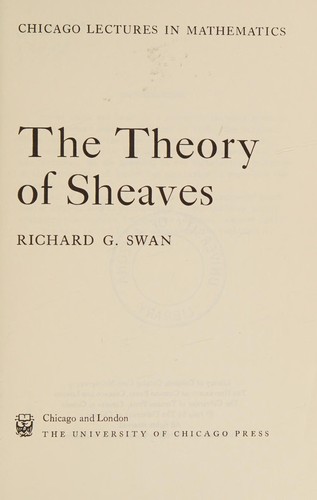 The theory of sheaves