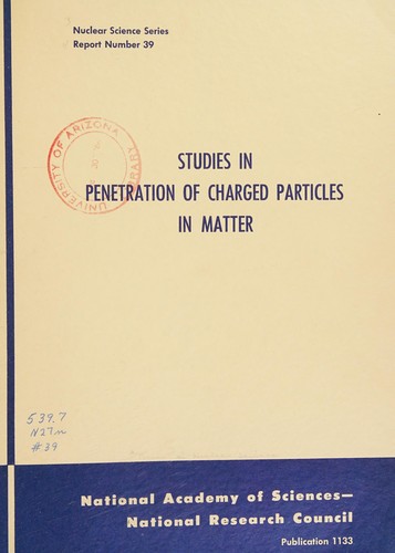 Studies in penetration of charged particles in matter
