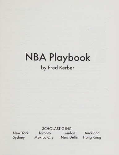 NBA playbook