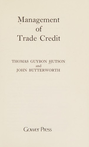 Management of trade credit
