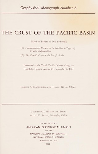 The crust of the Pacific Basin