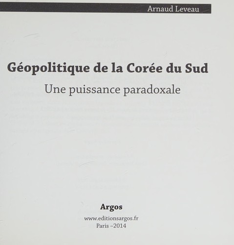 Géopolitique de la Corée du Sud