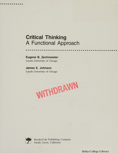 Critical thinking