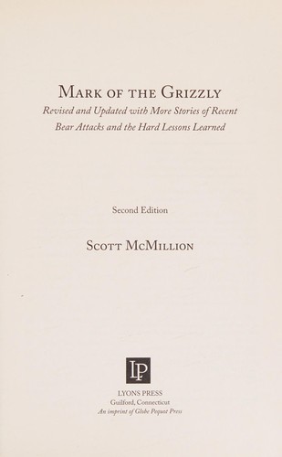 Mark of the grizzly