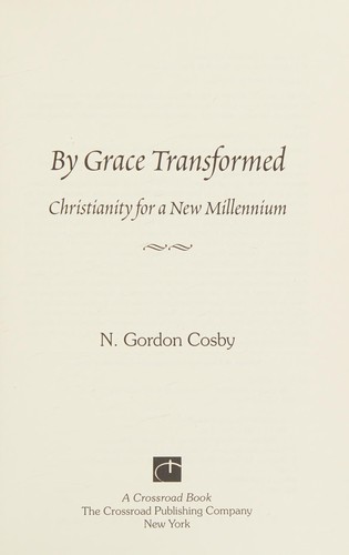 By grace transformed