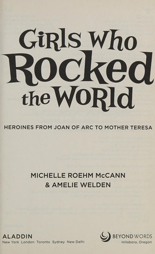 Girls Who Rocked the World