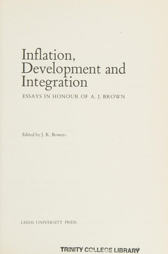 Inflation, development, and integration