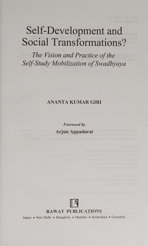 Self-development and social transformations?