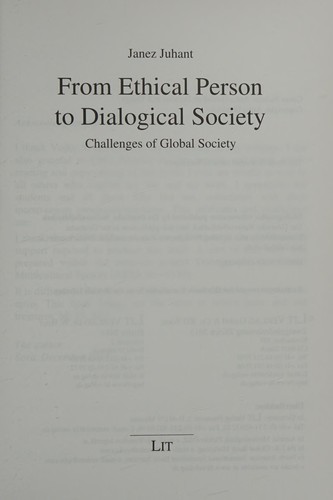 From ethical person to dialogical society