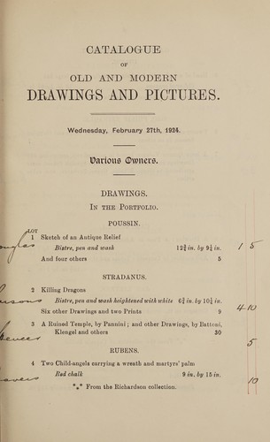 Drawings and paintings