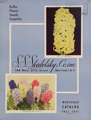 Wholesale catalog, fall 1951