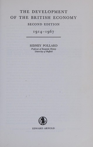 The development of the British economy, 1914-1967