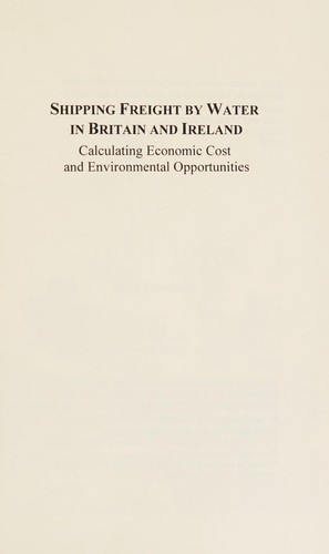 Shipping freight by water in Britain and Ireland