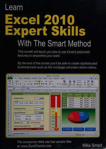 Learn Excel 2010 expert skills with the Smart method