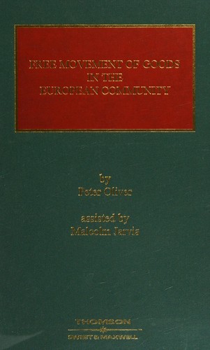 Free movement of goods in the European Community