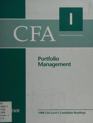 1998 CFA level I candidate readings