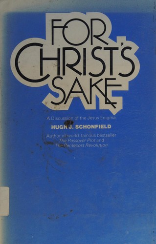 For Christ's sake