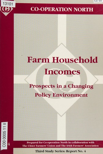 Farm household incomes