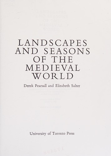 Landscapes and seasons of the medieval world
