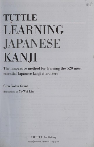 Learning Japanese kanji