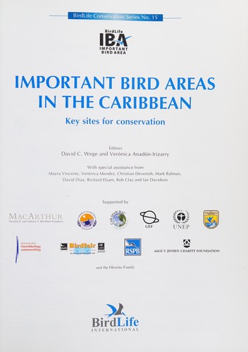 Important Bird Areas in the Caribbean
