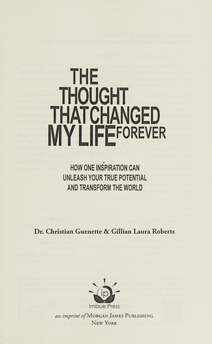 Thought That Changed My Life Forever