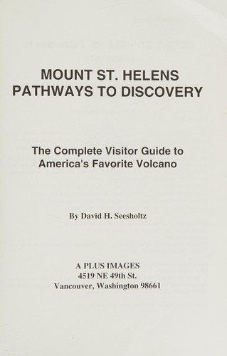 Mount St. Helens pathways to discovery