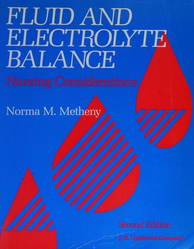 Fluid and electrolyte balance