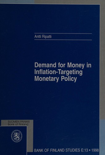 Demand for money in inflation-targeting monetary policy