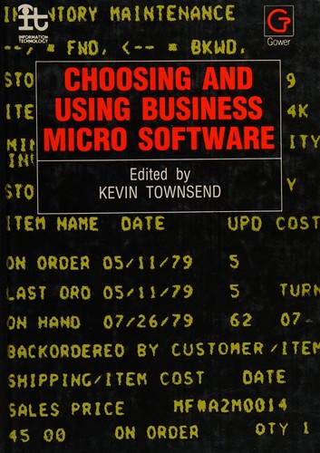 Choosing and using business micro software