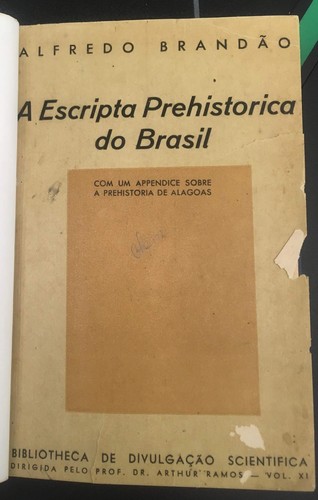 A escripta prehistorica do Brasil
