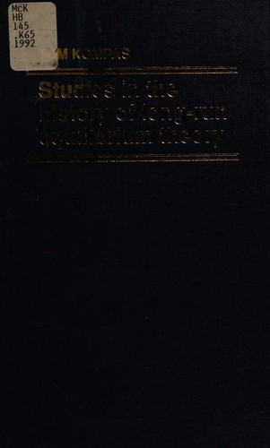 Studies in the history of long-run equilibrium theory