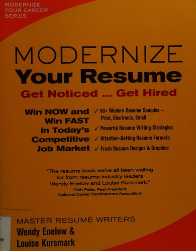 Modernize your resume